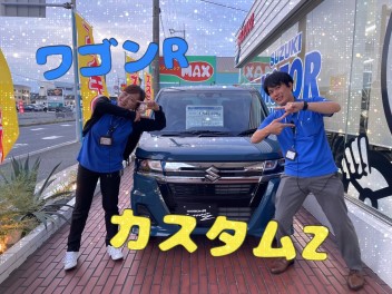 展示車ワゴンＲカスタムＺ☆